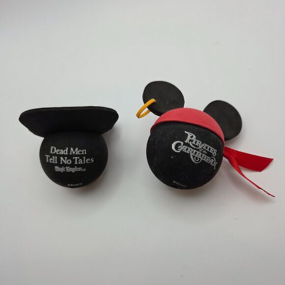 Disney Antenna Topper Pirates of the Carribean Earring Dead Men Tell No Tales - Picture 2 of 2